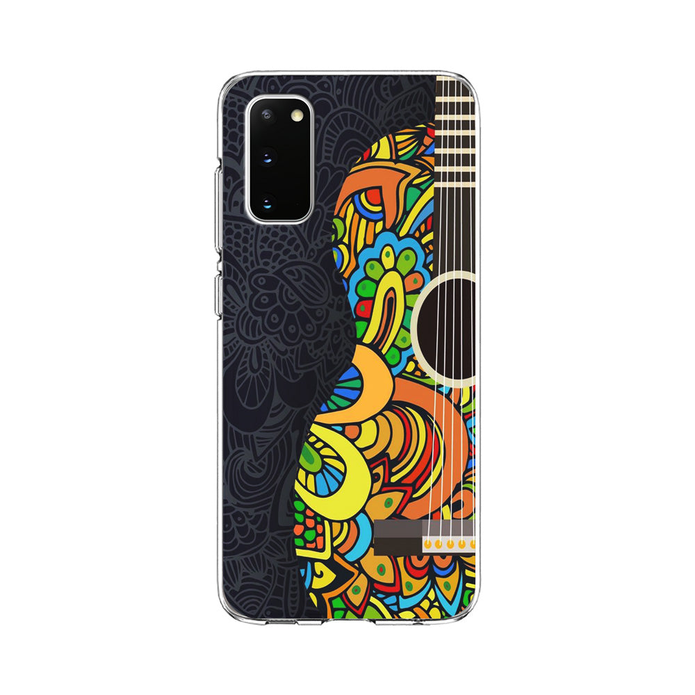 Music Guitar Art 001 Samsung Galaxy S20 Case