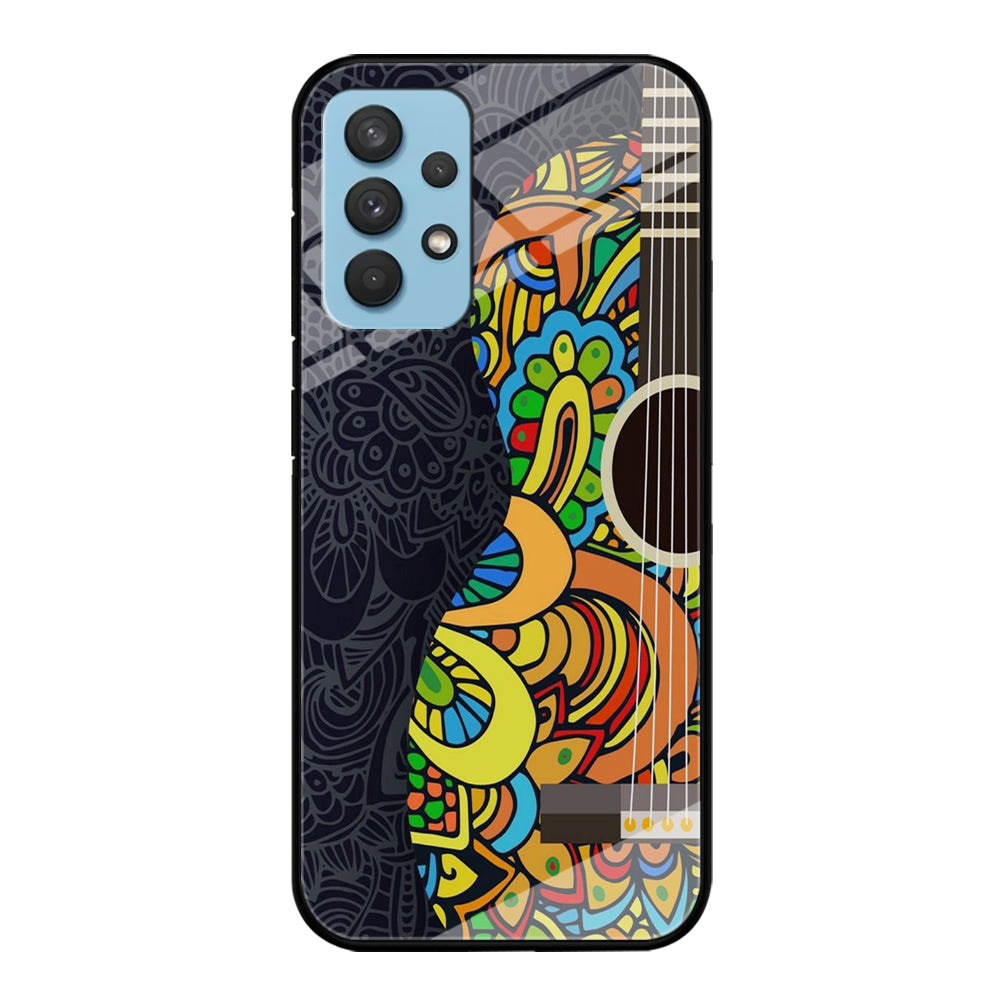 Music Guitar Art 001 Samsung Galaxy A32 Case