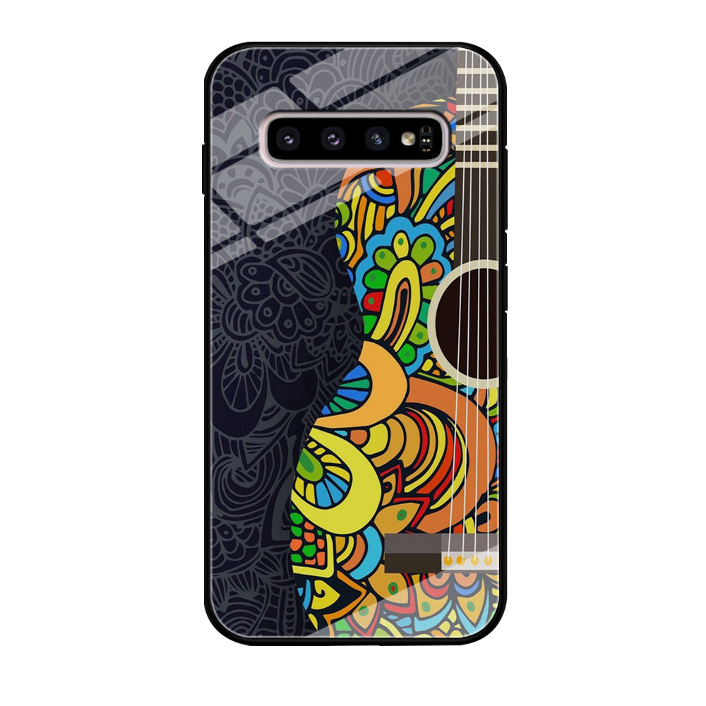 Music Guitar Art 001 Samsung Galaxy S10 Case