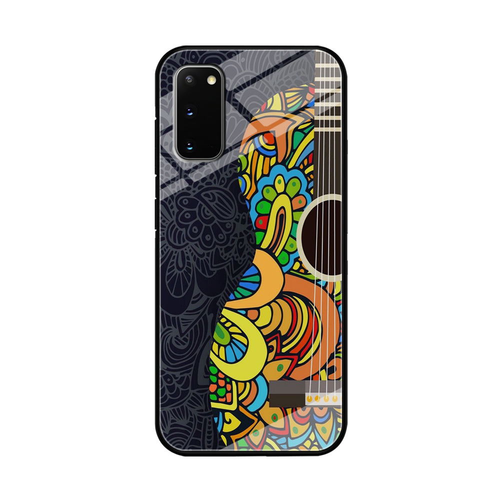 Music Guitar Art 001 Samsung Galaxy S20 Case