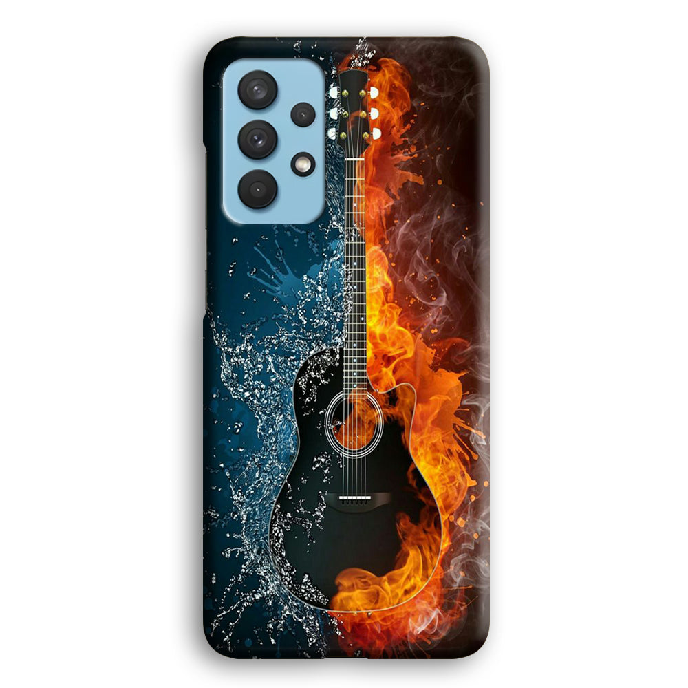 Music Guitar Art 002 Samsung Galaxy A32 Case