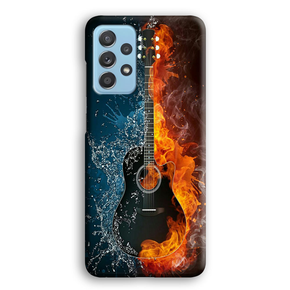 Music Guitar Art 002 Samsung Galaxy A72 Case