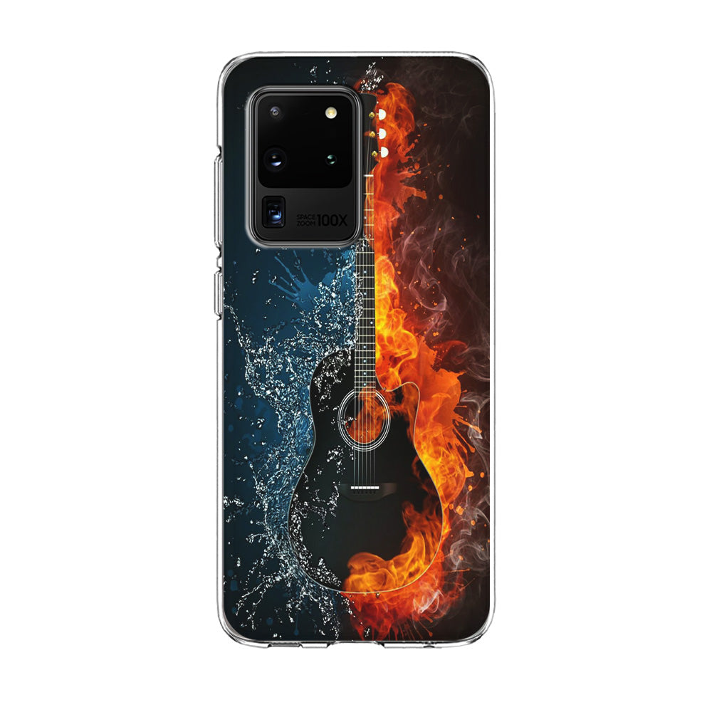 Music Guitar Art 002 Samsung Galaxy S20 Ultra Case