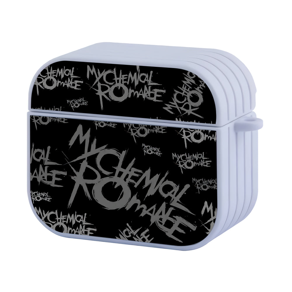 My Chemical Romance Logo Hard Plastic Case Cover For Apple Airpods 3
