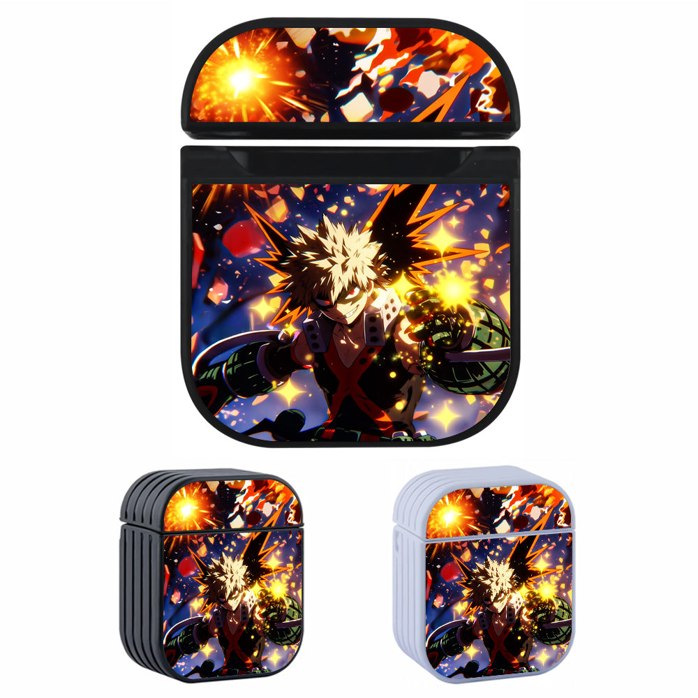 My Hero Academia Bakugo Explosion Apple AirPods Case-AirPod Case-Altracase