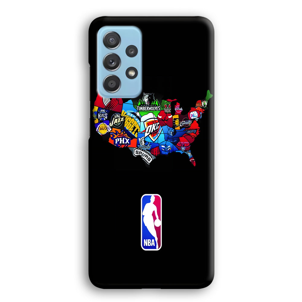 NBA Basketball Samsung Galaxy A72 Case