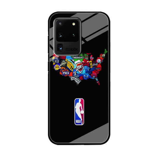 NBA Basketball Samsung Galaxy S21 Ultra Case