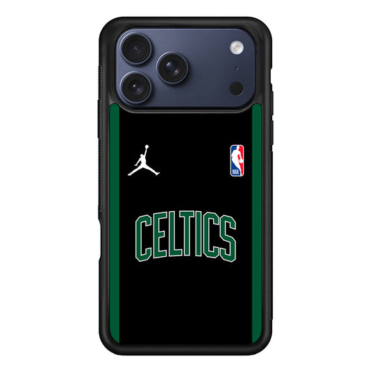NBA Boston Celtics Black Jordan iPhone 17 Pro Max Case - Altracase