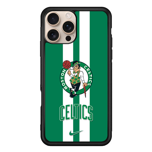 NBA Boston Celtics Green Nike iPhone 16 Pro Case - Altracase