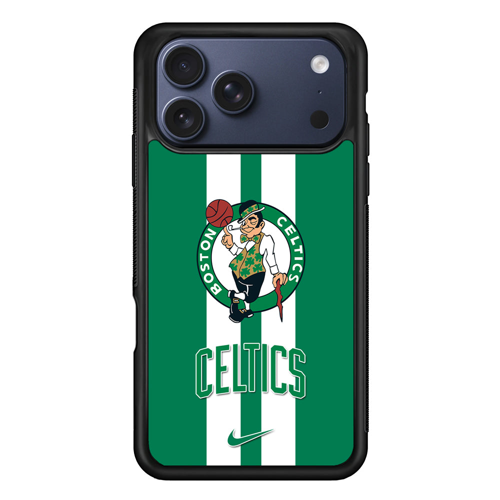NBA Boston Celtics Green Nike iPhone 17 Pro Case - Altracase