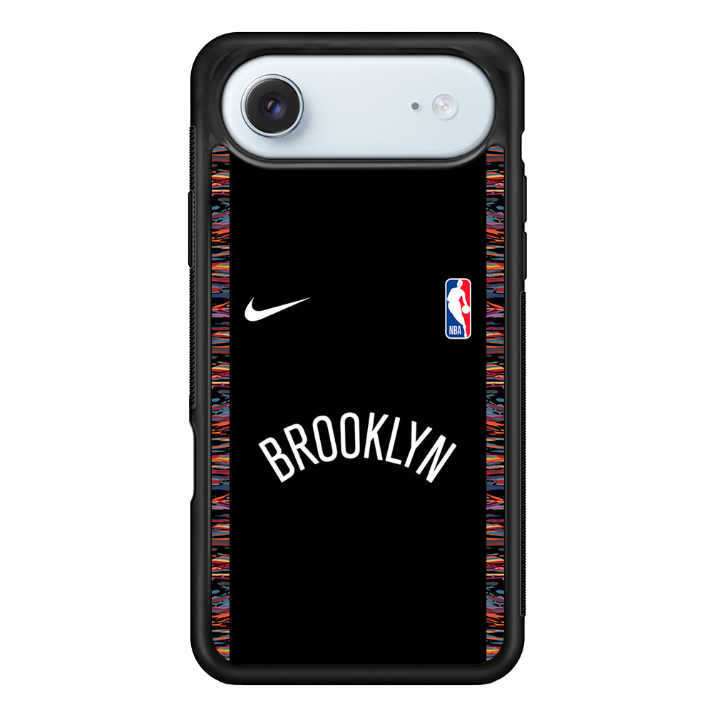 NBA Brooklyn Nets Black Nike iPhone 17 Air Case - Altracase