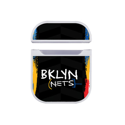 NBA Brooklyn Nets Team Jersey Apple AirPods Case-AirPod Case-White-Altracase