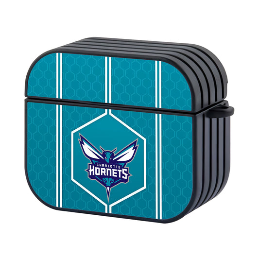 NBA Charlotte Hornets Hexagon Apple Airpods 3 Case - AirPod Case - Altracase