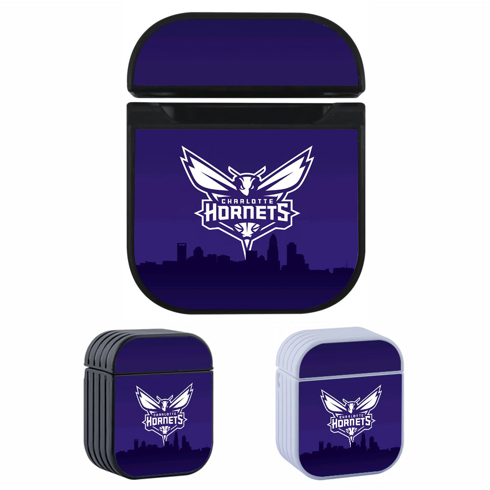 NBA Charlotte Hornets Shadow of The City Apple AirPods Case-AirPod Case-Altracase
