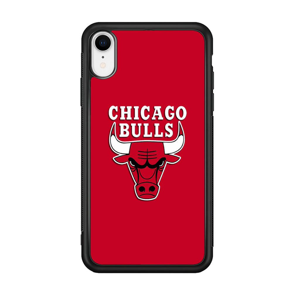 NBA Chicago Bulls Basketball 001 iPhone XR Case