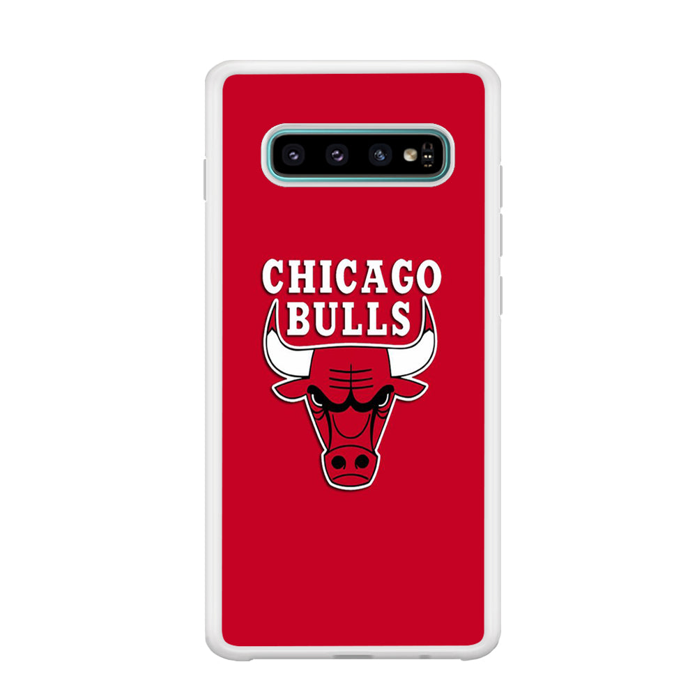 NBA Chicago Bulls Basketball 001 Samsung Galaxy S10 Case