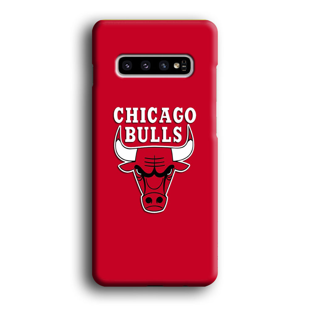 NBA Chicago Bulls Basketball 001 Samsung Galaxy S10 Case