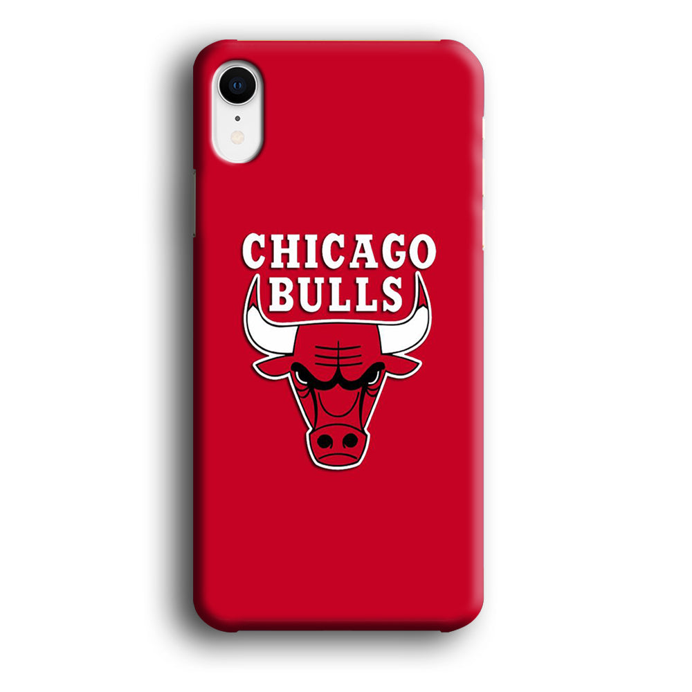 NBA Chicago Bulls Basketball 001 iPhone XR Case