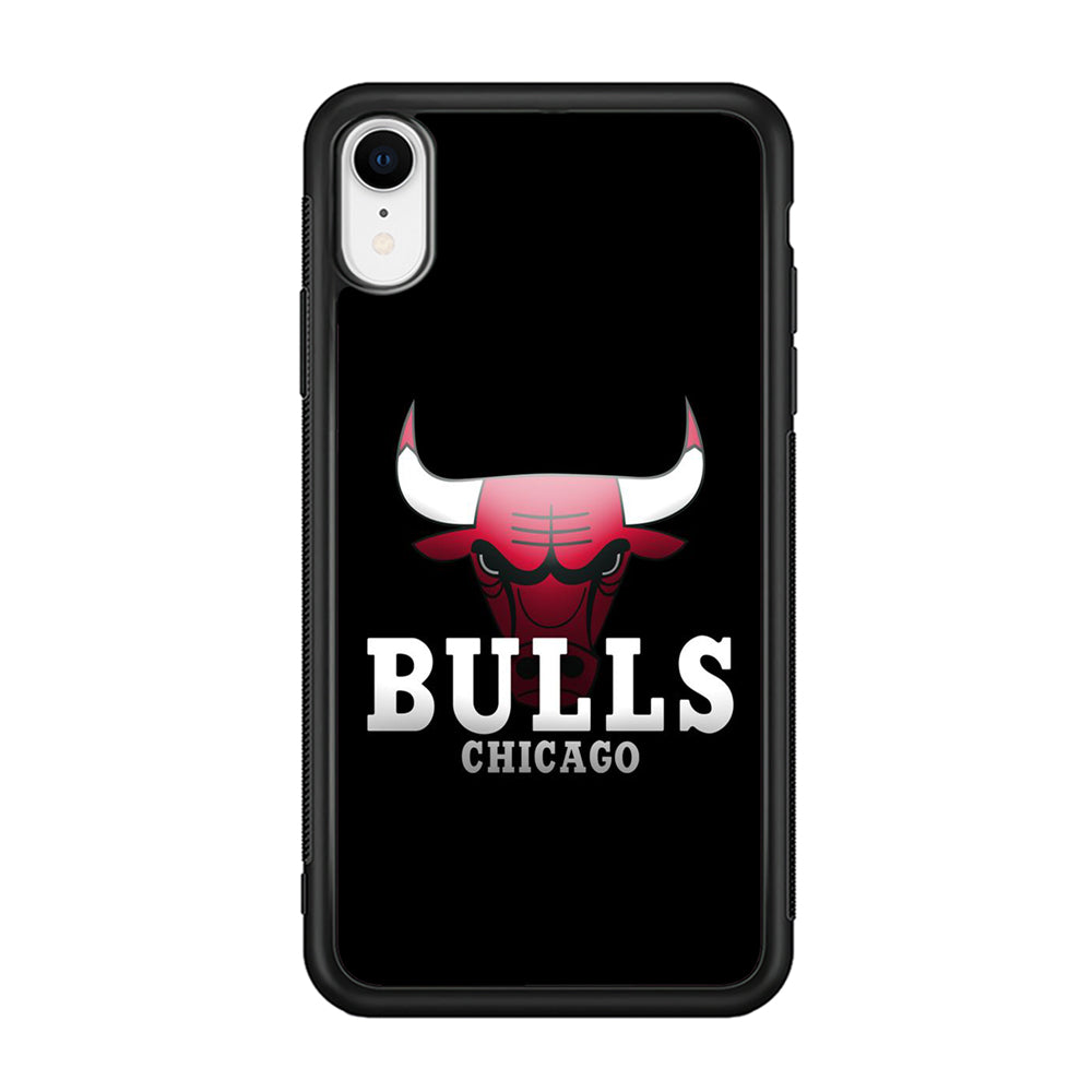 NBA Chicago Bulls Basketball 002 iPhone XR Case