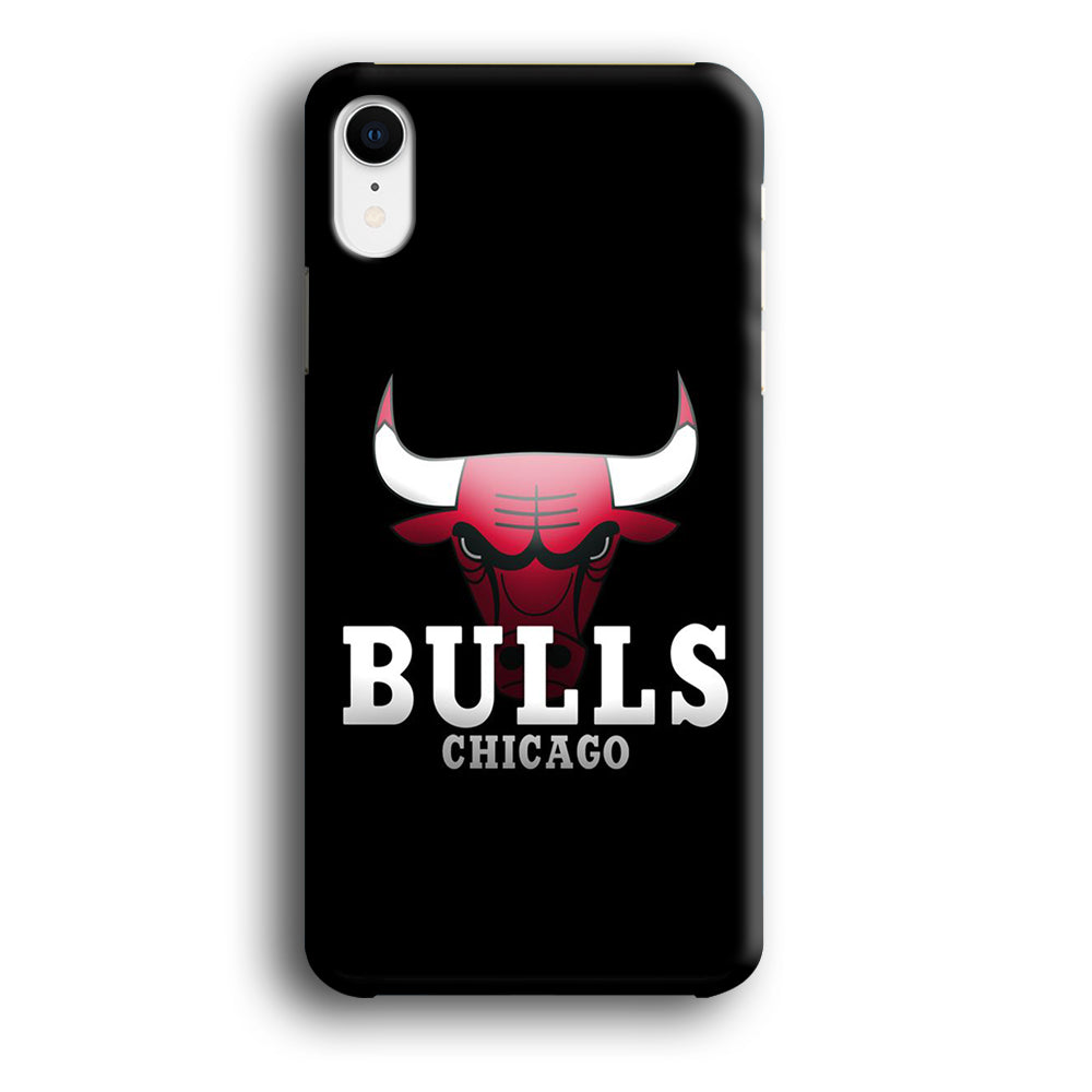 NBA Chicago Bulls Basketball 002 iPhone XR Case