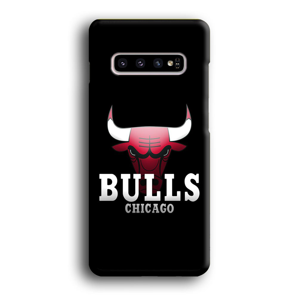 NBA Chicago Bulls Basketball 002 Samsung Galaxy S10 Plus Case