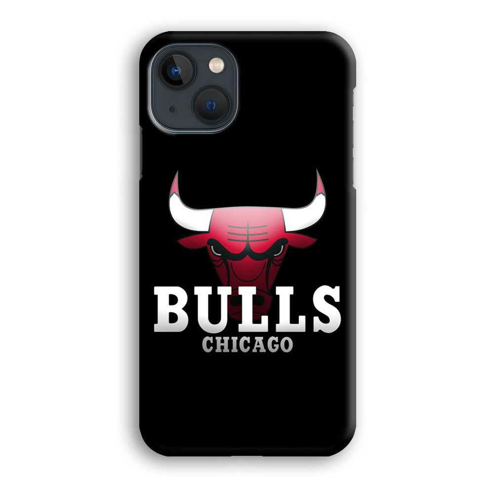 NBA Chicago Bulls Basketball 002 iPhone 14 Plus Case