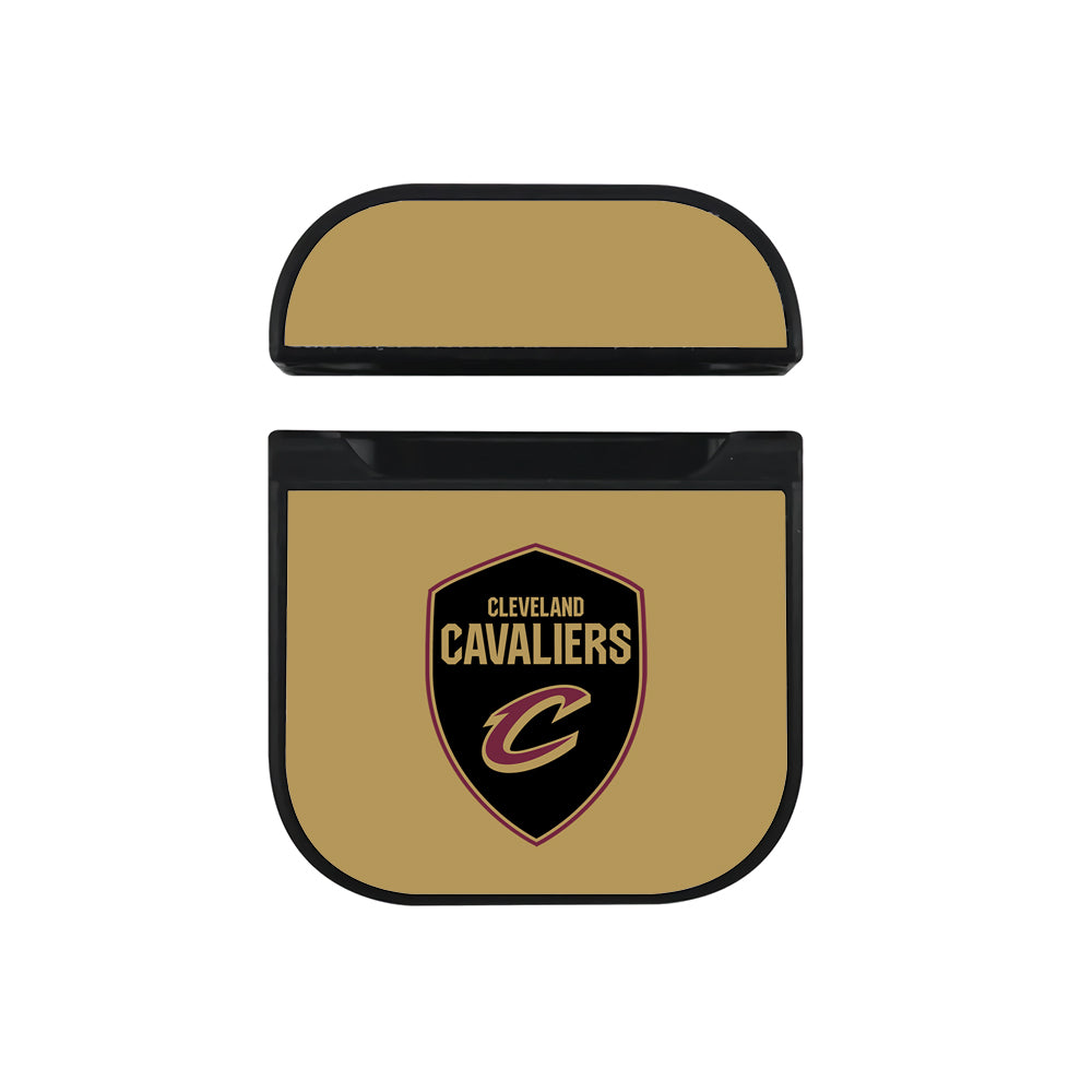 NBA Cleveland Cavaliers Gold Apple AirPods Case-AirPod Case-Black-Altracase
