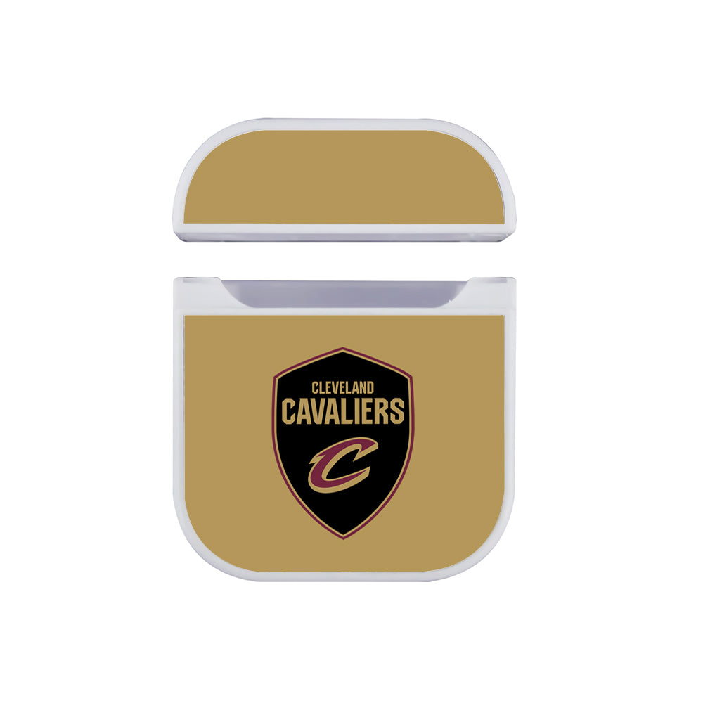 NBA Cleveland Cavaliers Gold Apple AirPods Case-AirPod Case-White-Altracase