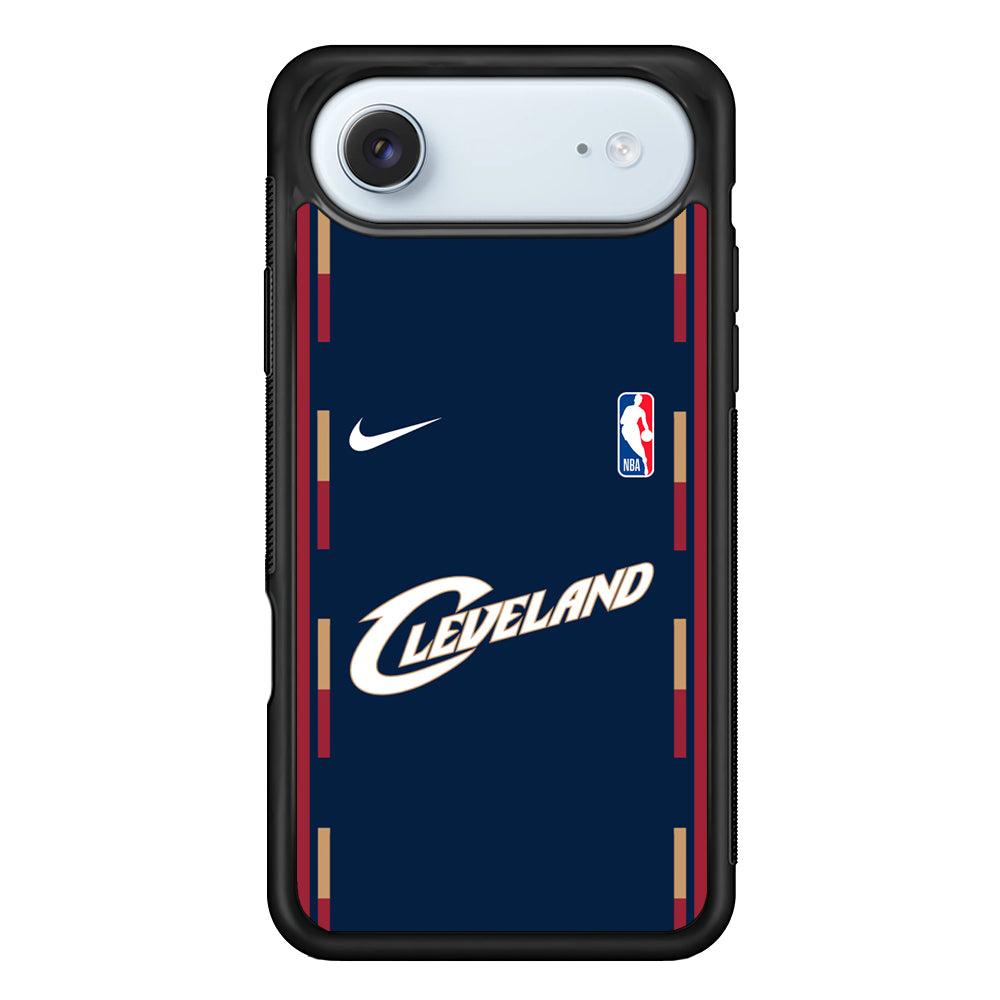 NBA Cleveland Cavaliers Navy Nike iPhone 17 Air Case - Altracase