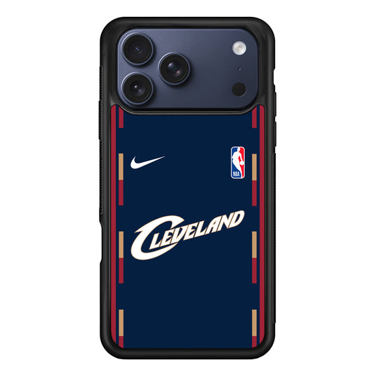 NBA Cleveland Cavaliers Navy Nike iPhone 17 Pro Case - Altracase