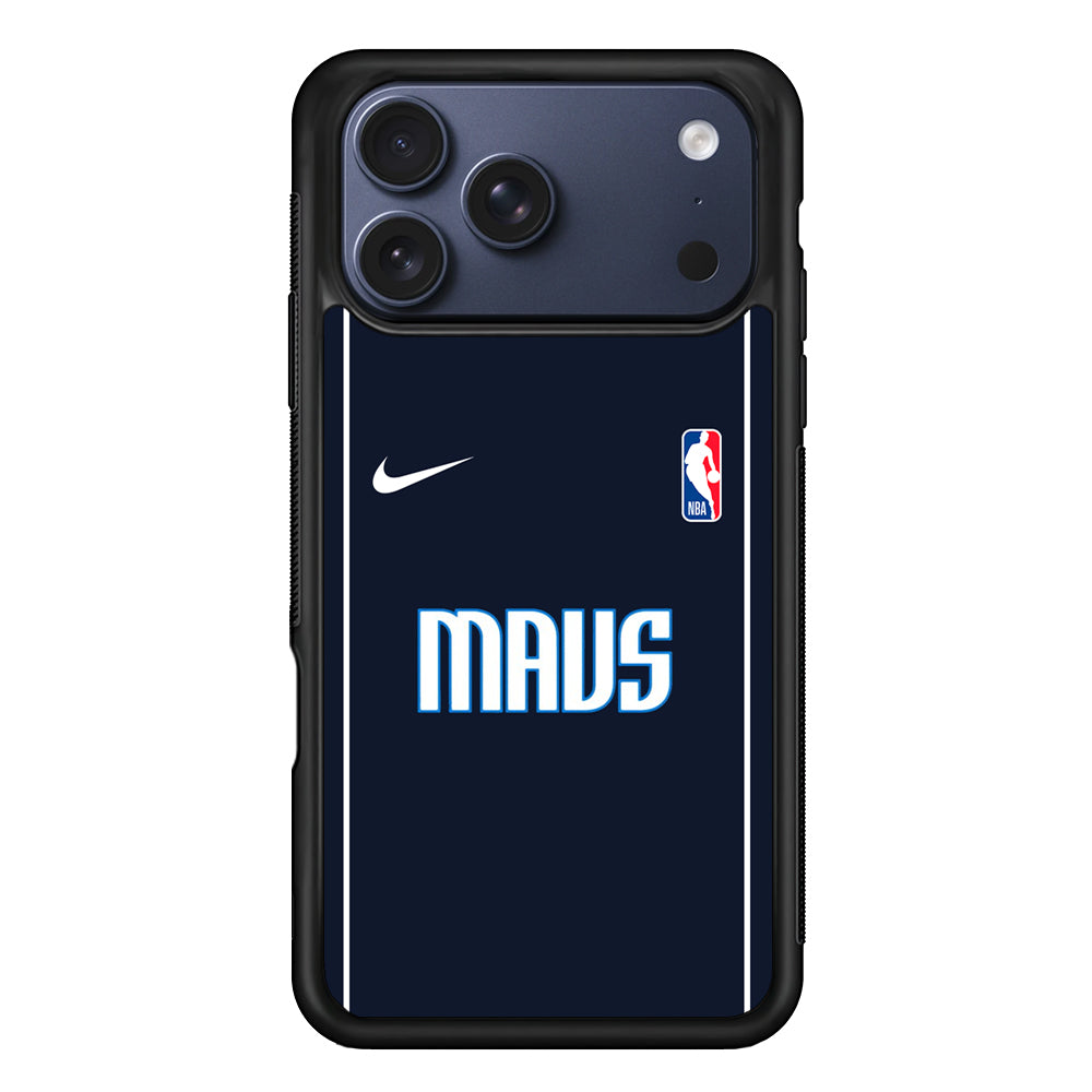 NBA Dallas Mavericks Navy Nike iPhone 17 Pro Case - Altracase