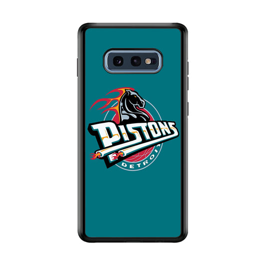 NBA Detroit Pistons Basketball 001 Samsung Galaxy S10E Case