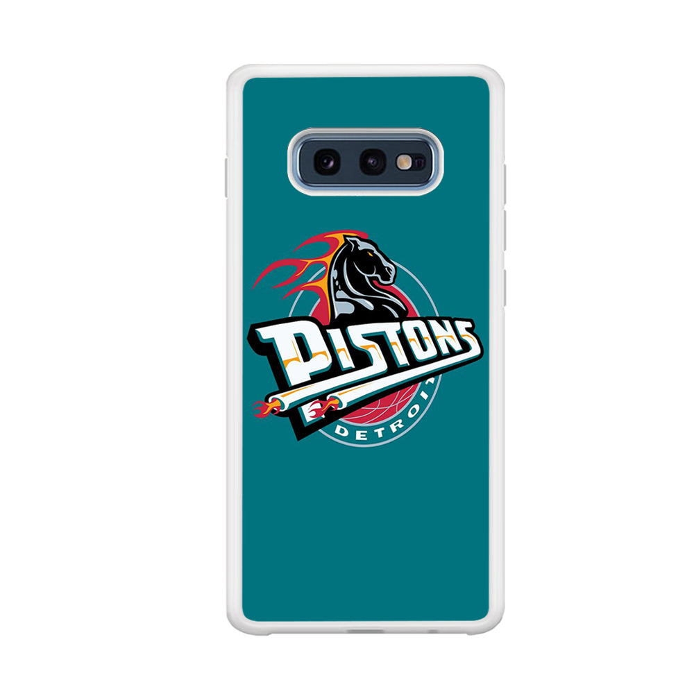 NBA Detroit Pistons Basketball 001 Samsung Galaxy S10E Case