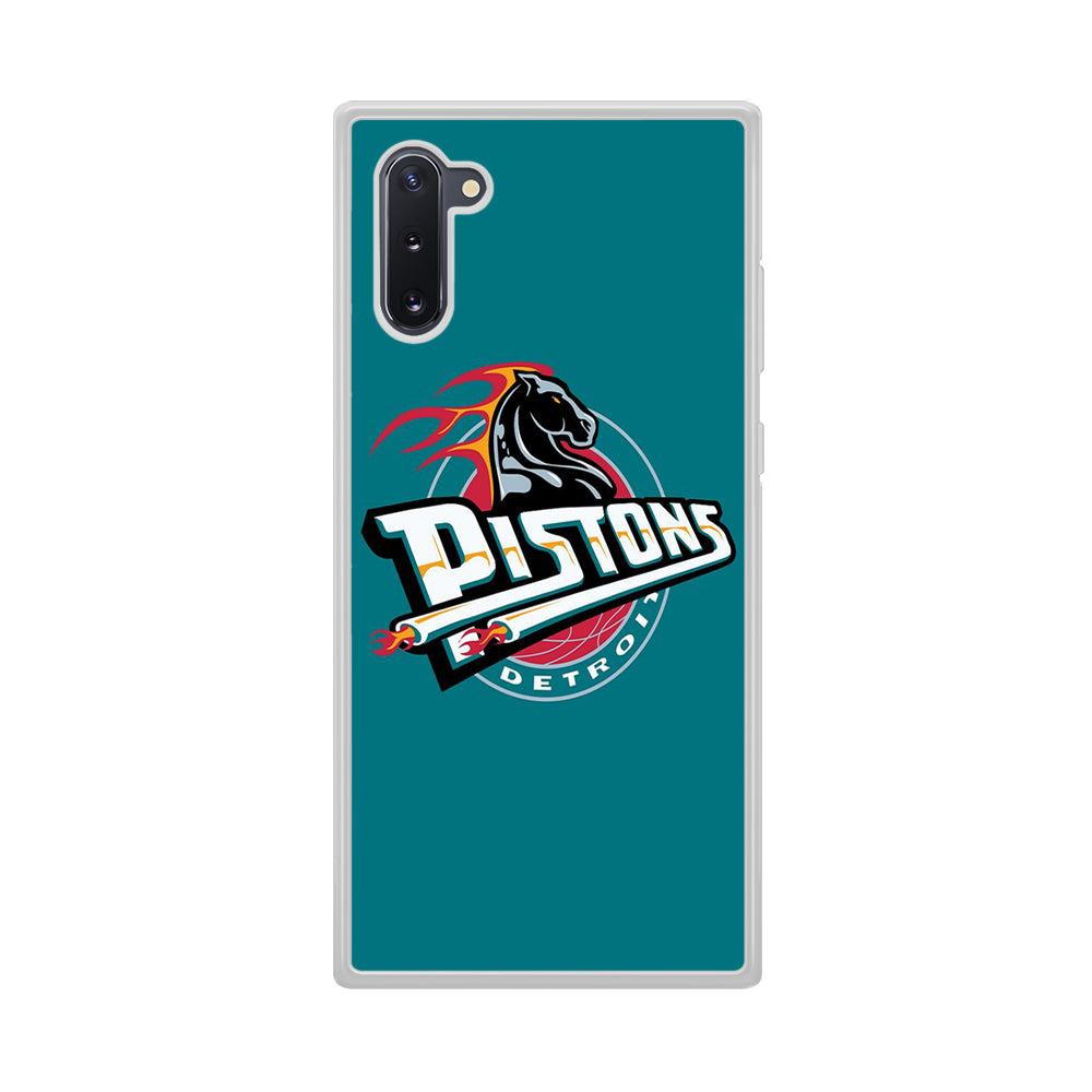 NBA Detroit Pistons Basketball 001 Samsung Galaxy Note 10 Case