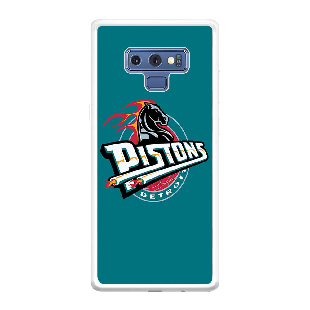 NBA Detroit Pistons Basketball 001 Samsung Galaxy Note 9 Case