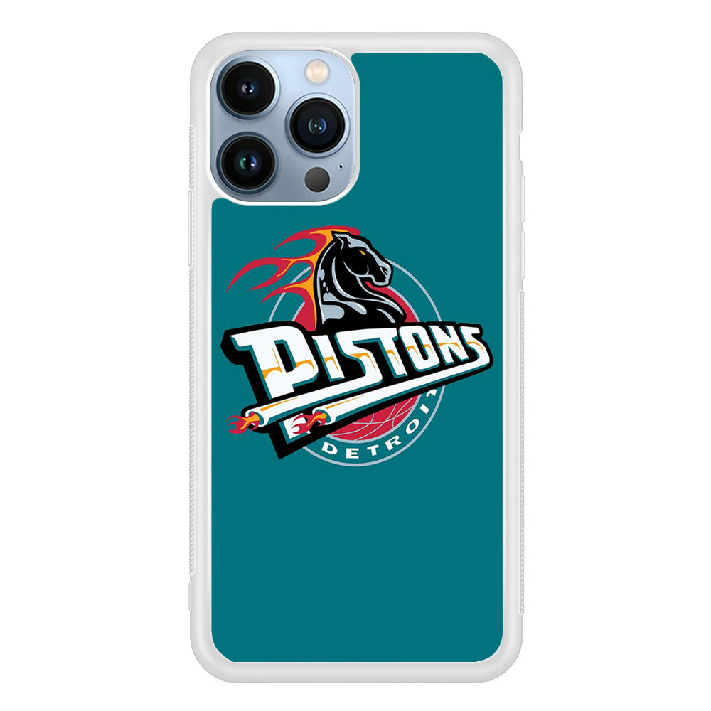 NBA Detroit Pistons Basketball 001 iPhone 14 Pro Max Case