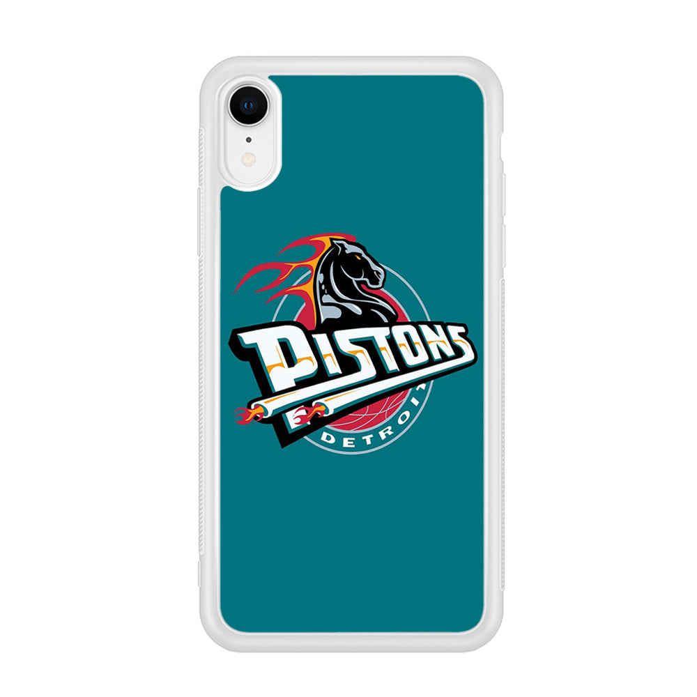 NBA Detroit Pistons Basketball 001 iPhone XR Case