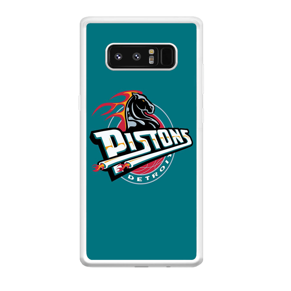 NBA Detroit Pistons Basketball 001 Samsung Galaxy Note 8 Case