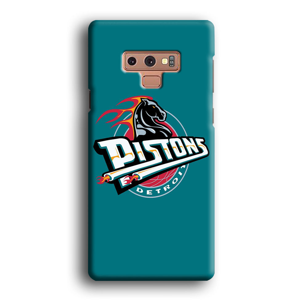 NBA Detroit Pistons Basketball 001 Samsung Galaxy Note 9 Case