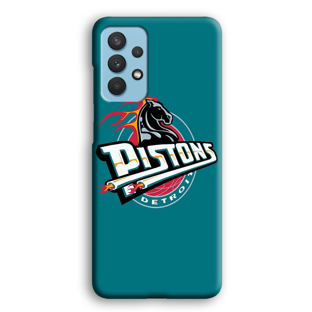 NBA Detroit Pistons Basketball 001 Samsung Galaxy A32 Case