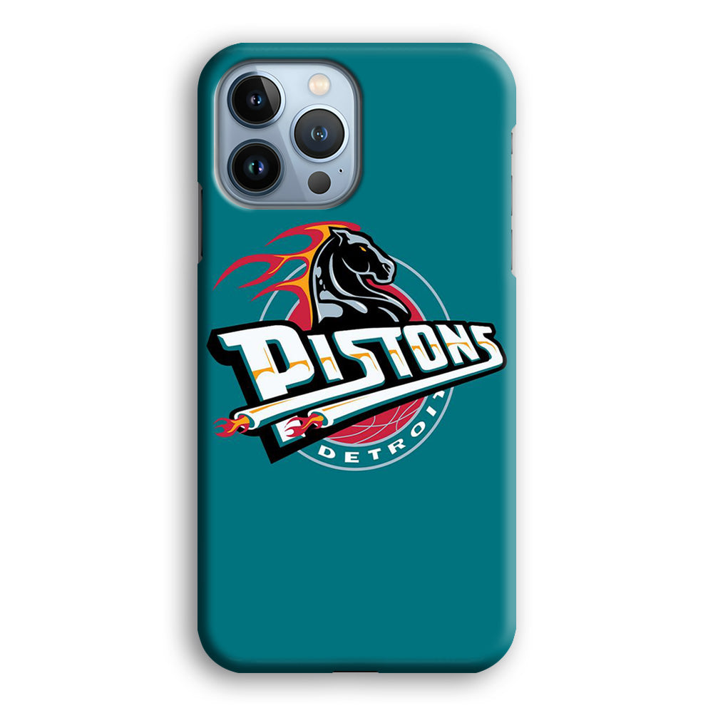 NBA Detroit Pistons Basketball 001 iPhone 14 Pro Max Case