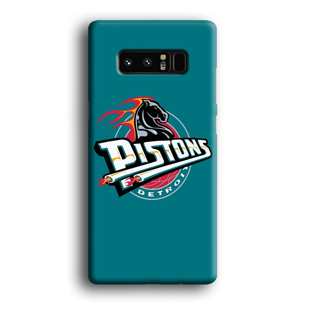 NBA Detroit Pistons Basketball 001 Samsung Galaxy Note 8 Case