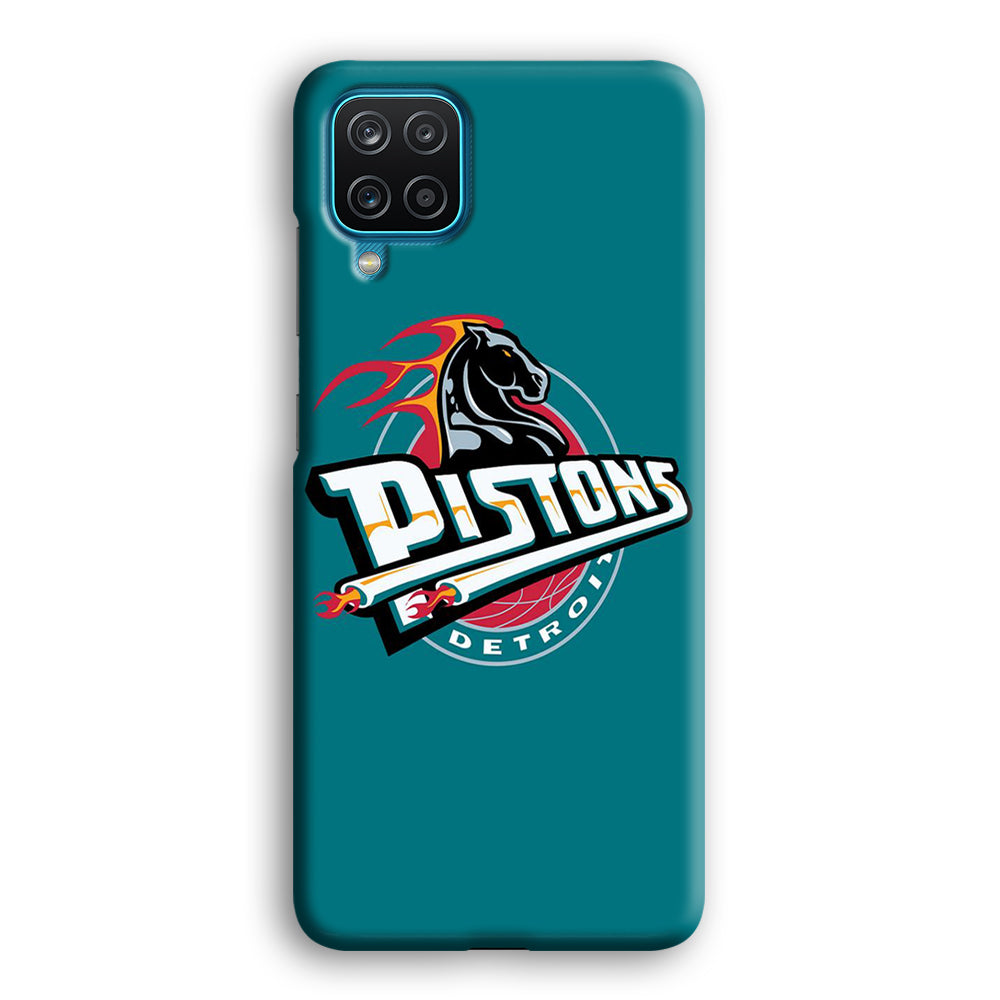 NBA Detroit Pistons Basketball 001 Samsung Galaxy A12 Case