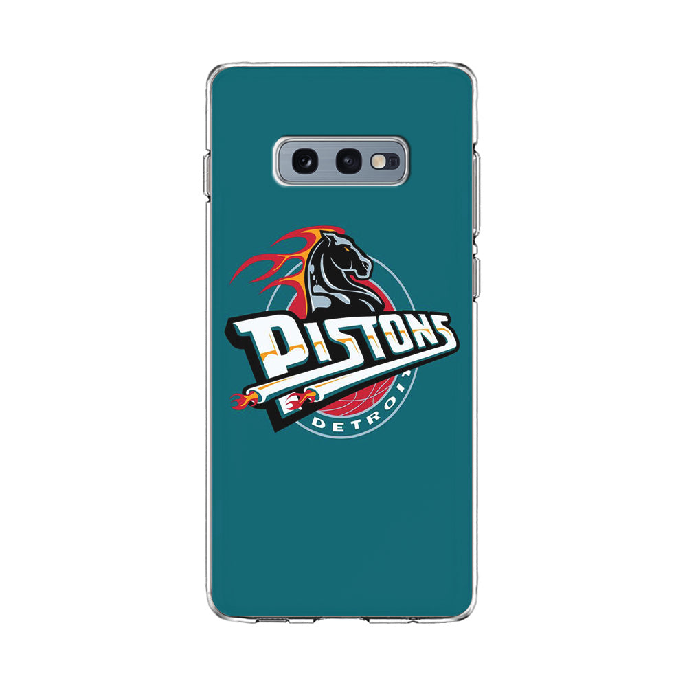 NBA Detroit Pistons Basketball 001 Samsung Galaxy S10E Case