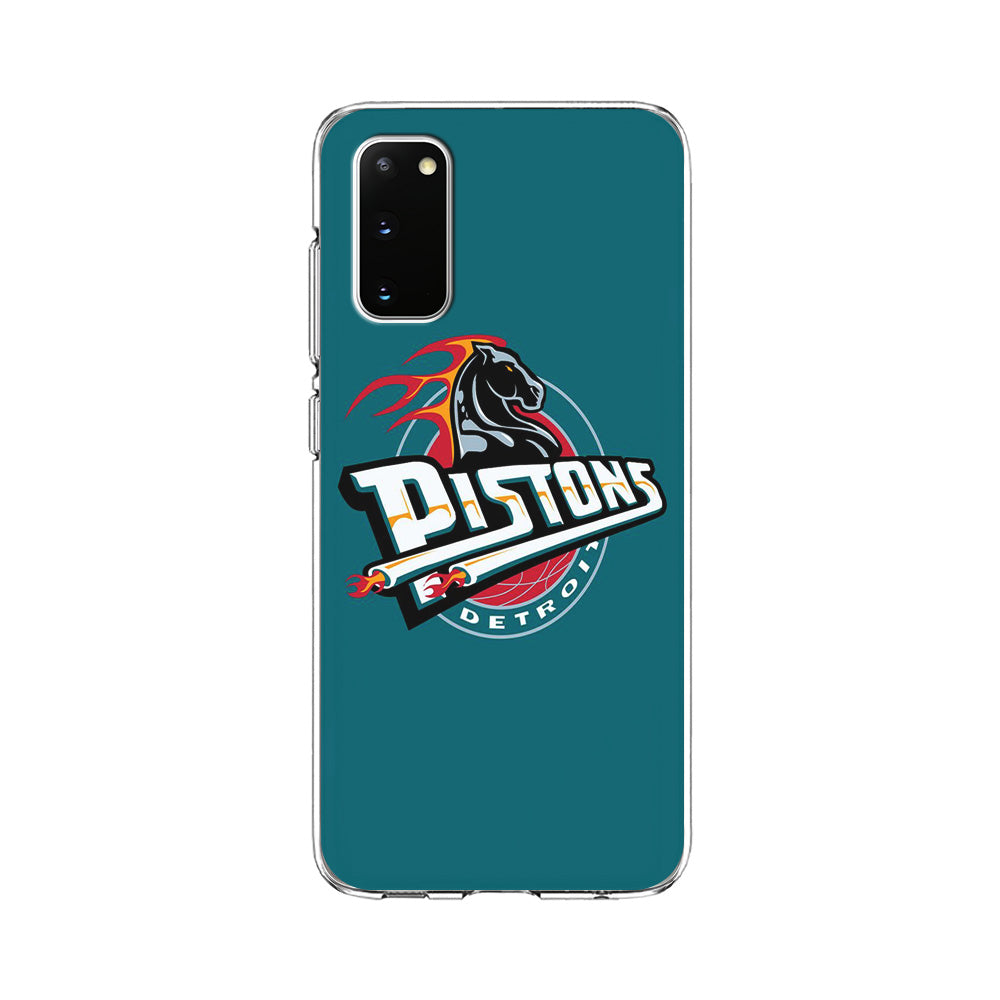 NBA Detroit Pistons Basketball 001 Samsung Galaxy S20 Case