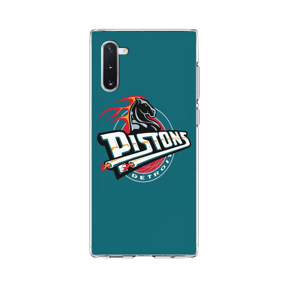 NBA Detroit Pistons Basketball 001 Samsung Galaxy Note 10 Case