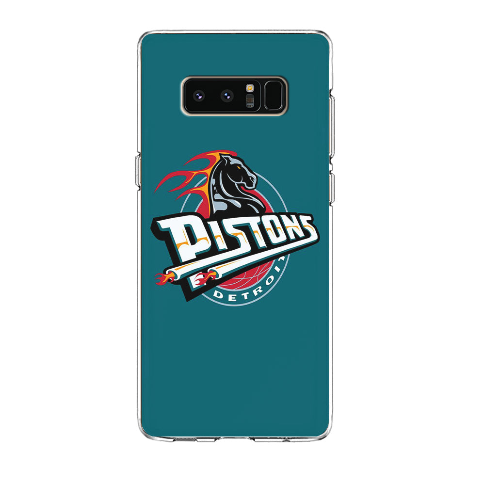 NBA Detroit Pistons Basketball 001 Samsung Galaxy Note 8 Case