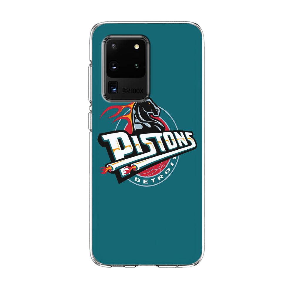 NBA Detroit Pistons Basketball 001 Samsung Galaxy S20 Ultra Case