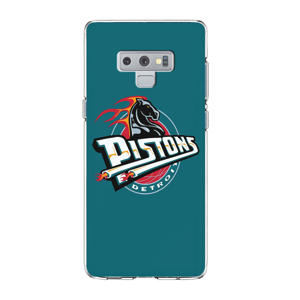 NBA Detroit Pistons Basketball 001 Samsung Galaxy Note 9 Case