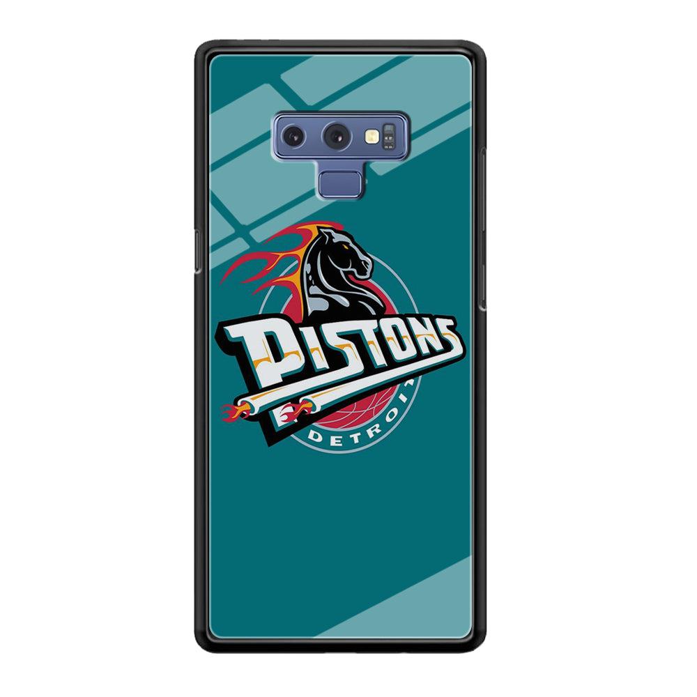 NBA Detroit Pistons Basketball 001 Samsung Galaxy Note 9 Case